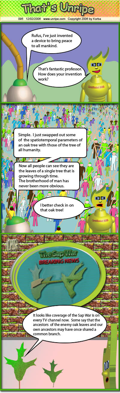 cartoon 95, the brotherhood of man